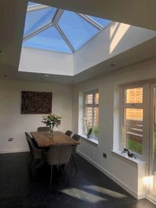 IDEAL Windows And Conservatories Sunroom Extension Cupola Roof