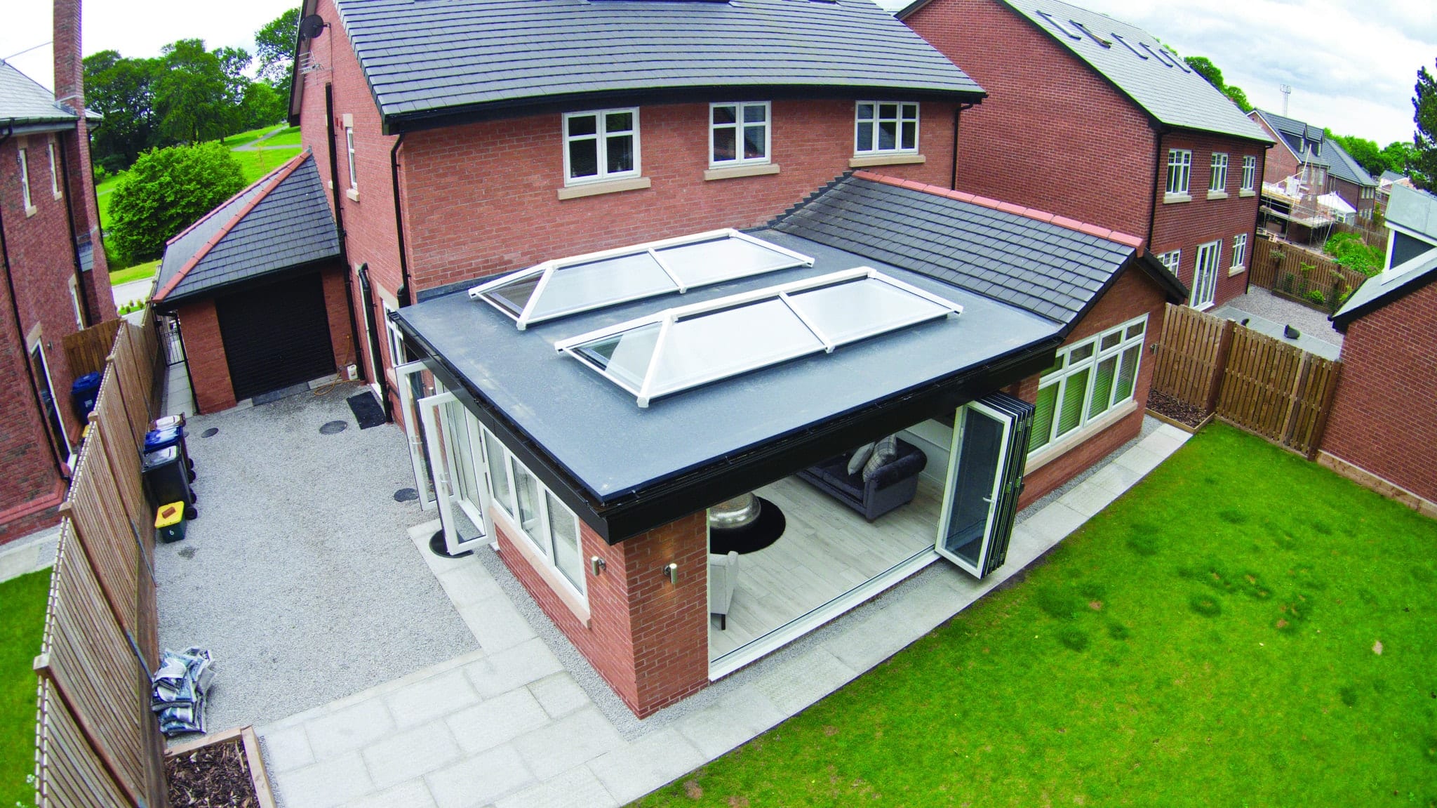 Ideal Windows And Conservatories Extension Cupola Lantern Roof Light