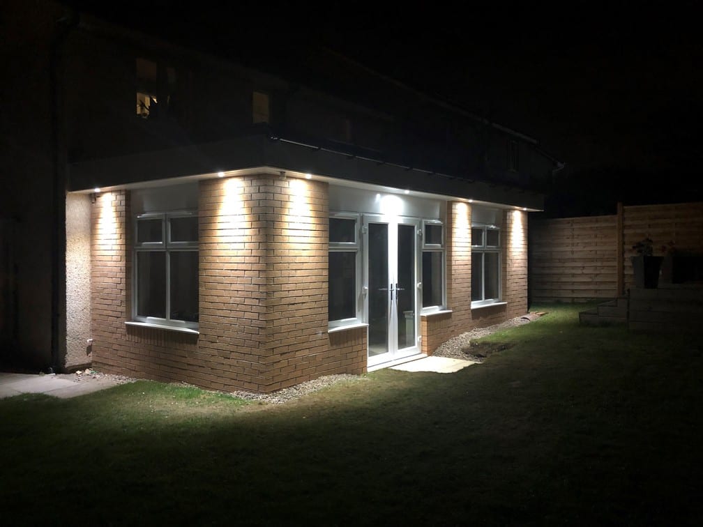 Ideal Windows And Conservatories Orangery Exterior Night