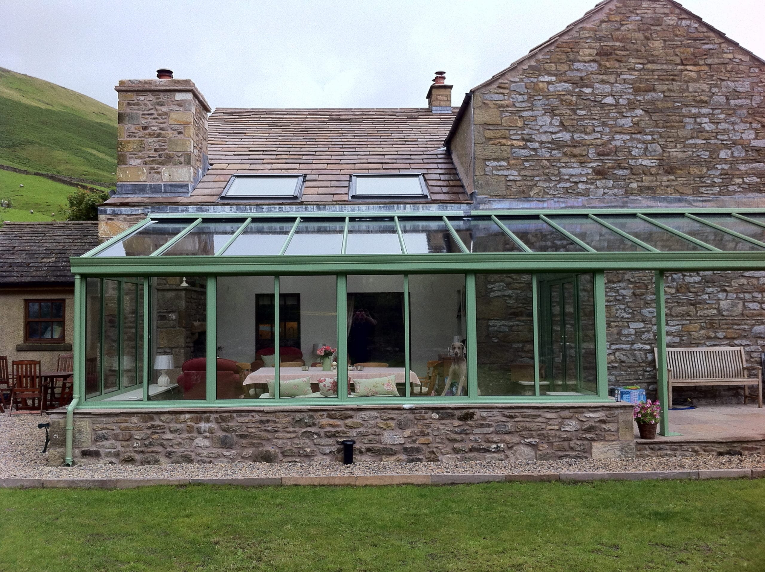 Ideal Windows And Conservatories Green Lean To
