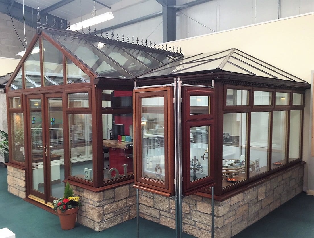 Ideal Windows And Conservatories Hardwood Conservatory