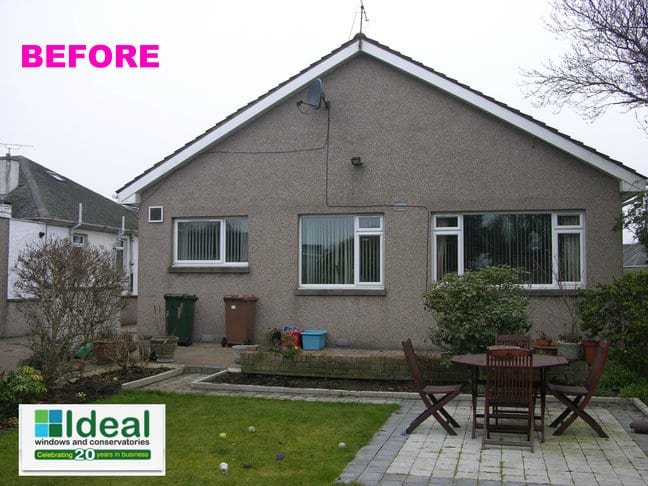 Ideal Windows And Conservatories Sunroom BEFORE